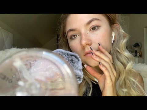 ASMR Fishbowl Effect: Inaudible Whispering, Mouth Sounds , LoFi German/Deutsch