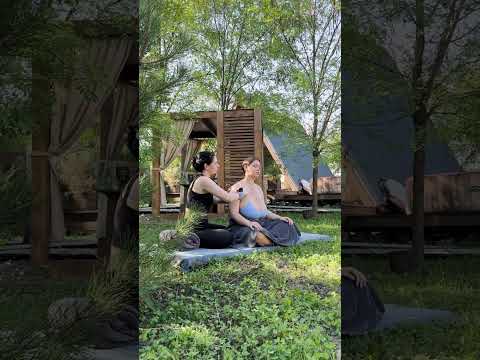 Serene Backyard ASMR Massage 🌸🧘‍♀️