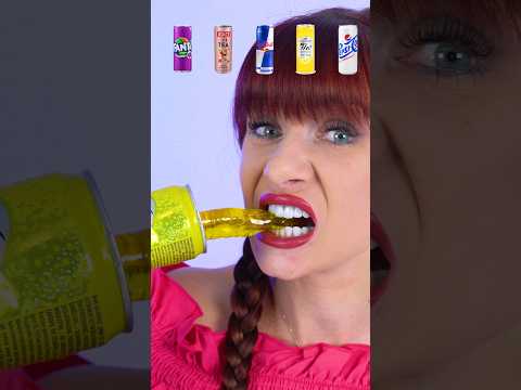 ASMR Honey Jelly Soda Drinks Mukbang #shorts