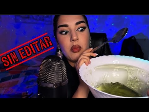 ASMR SIN EDITAR💀 Charlamos y como Gelatina