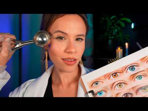 ASMR Mudando a cor dos seus OLHOS na clínica SECRETA 👀 (não conte pra ninguém!)