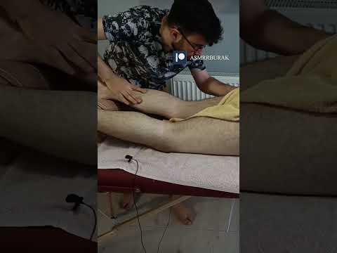 TURKISH MASSAGE THAT PROVIDES INCREDIBLE RELAXATION IN THE HIND LEGS #satisfying #relaxing #shorts