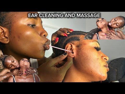 ASMR Deep Ear Cleaning & Full Body Massage for Insomnia | Feet Massage & Hair Scratching (1 Hour)
