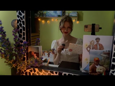 ASMR writing a love letter