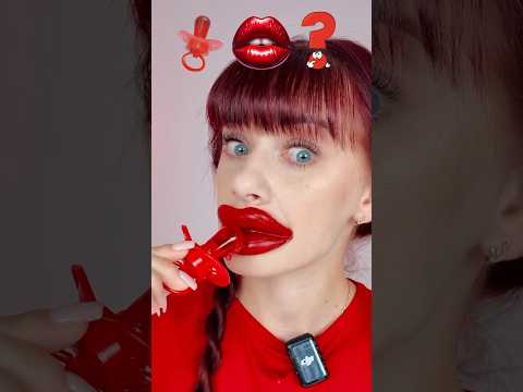 ASMR Only Red Lollipop, Chewy Lips #asmr #mukbang