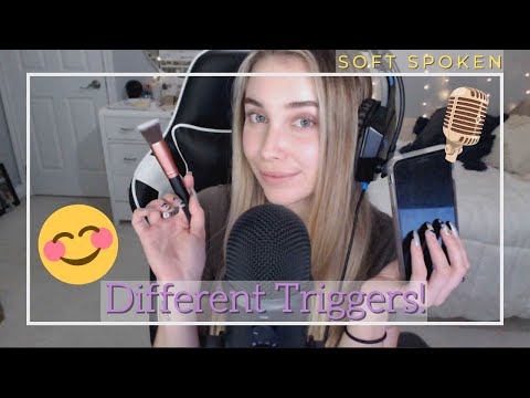 🎙Variety of Triggers for sleep!😴 ~ ASMR ~ Soft Spoken