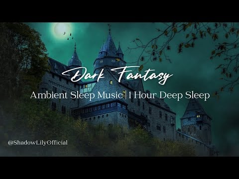 Dark Fantasy Ambience | Cozy Rain Sounds | Windy Thunderstorm | Sleep Frequencies | Nature