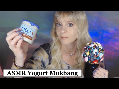 ASMR Yogurt Mukbang | Whispered Chit Chat