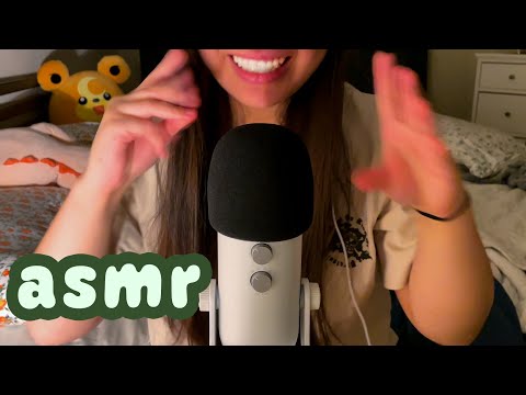 ASMR Fast and Aggressive-ish Hand Sounds | Snaps, finger flutters, Salt & Pepper, Rambles, etc...