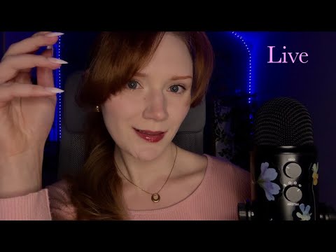ASMR😴Slow mic scratching,Mouth sound,Spit painting 😛Plucking,Honey dipper,Spider web,Skin care💆‍♀️