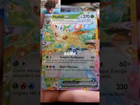 asmr ouverture booster pokemon évolution prismatique