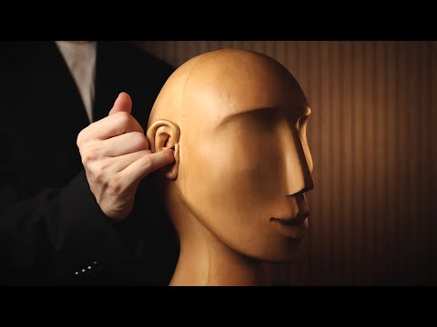 The Perfect ASMR Video 🗿 진짜 나무로 만든 더미헤드 ASMR