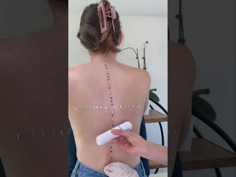 Asmr back exam #asmr #asmrsounds #asmrvideo #relaxing #relax #satisfying #satisfyingvideo #tingles