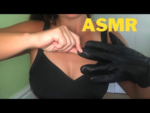 ASMR - 12 Minutes of Leather Gloves