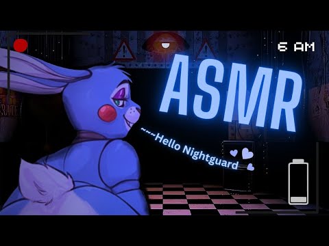 [Furry ASMR] Toy Bonnie Keeps You Awake During Shift.