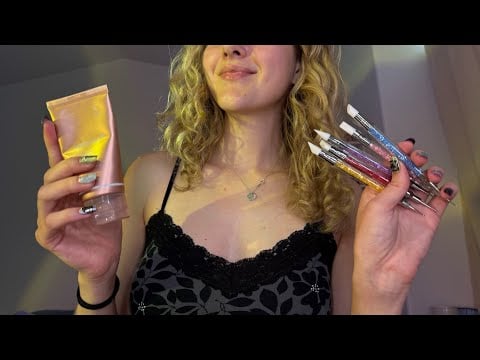 ASMR Massage Roleplay, Sculpting Your Face 💆‍♀️ Massage, Brushing & Personal Attention for Sleep