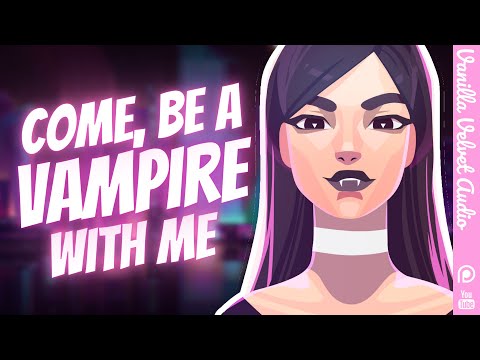 Haughty Vampire Captures and Turns You (Monster Girl ASMR  • Soft Voice • Pinning You • Lonely)