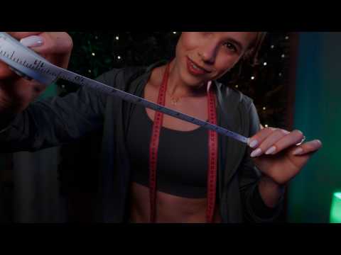 ASMR na Academia | Avaliação Física PREMIUM🏋️‍♀️ Super Relaxante para Dormir