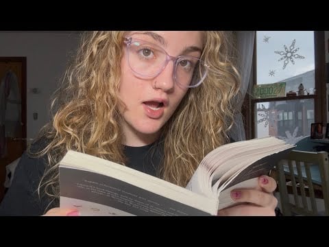 ASMR whisper reading ✨📖 let me read to you calming personal attention (Foucault’s “Madness”)