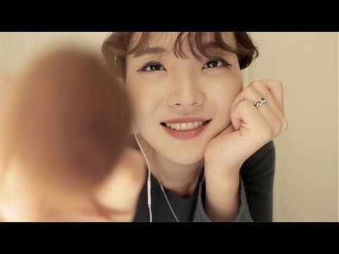 [ASMR] 우쭈쭈 귀여운 우리 막내, 언니가 학예회 화장해줄게 메이크업 asmr ( BGM + NO BGM ver 합본)