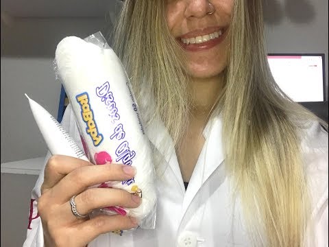 [ROLEPLAY] ASMR - ENFERMEIRA  -  muitos SONS COM A BOCA - mouth sounds