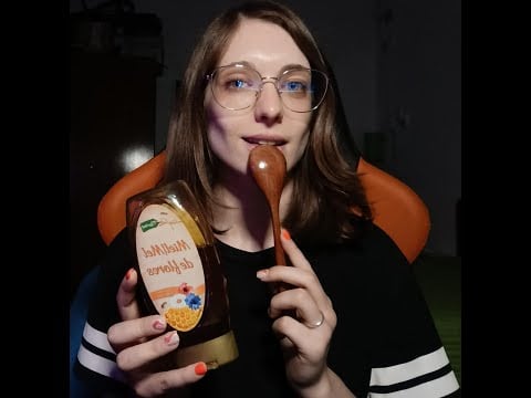 ASMR | Comendo mel comigo (Pedido de membro)