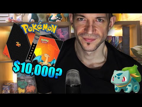 ASMR 10000 dollar Pokemon Cards