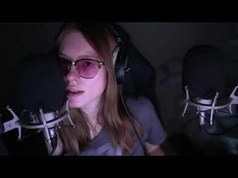 Spine Tingling, Spooky Trigger Words ASMR (In the Dark)