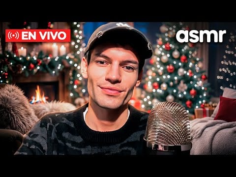 ASMR EN VIVO: Compartiendo antes de navidad