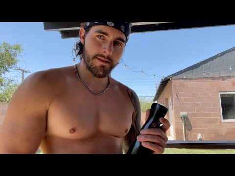 ASMR Cooling You Off On A Hot Summer Day 🔥 Male Personal Attention