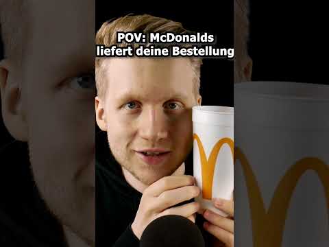 ASMR - POV: McDonalds liefert deine Bestellung! #shorts #asmr #roleplay #deutscheasmr
