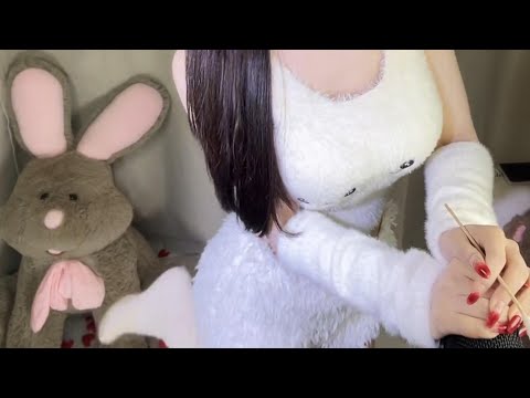Cute Girl Stroking Microphone | Ultimate ASMR for Sleep & Calmness