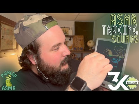 ASMR // 3K Special Pt. 3: Tracing Sounds