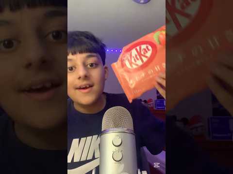 ASMR Exotic KitKats       #asmr #kitkat #eating