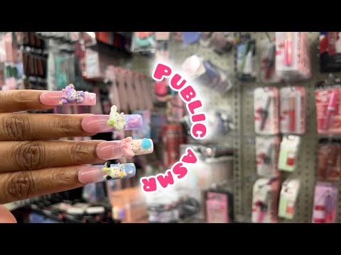 PUBLIC ASMR IN DOLLAR TREE 🌲| Lofi, Camera Tapping, Gentle Whispers and More!