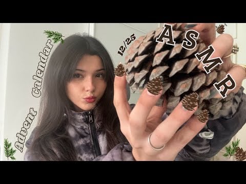 ASMR 12/25 🐿️🌲 Fast Scratching & Tapping + Wet & Dry Mouth Sounds +  Hand Sounds + Hand Movements :)