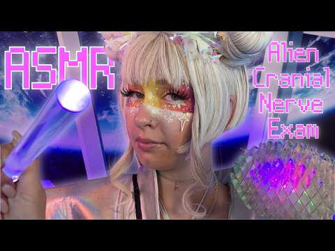 ALIEN Cranial Nerve Exam! 👽 Soft Spoken ASMR for Sleep, Relaxation and Returning You to Planet Earth