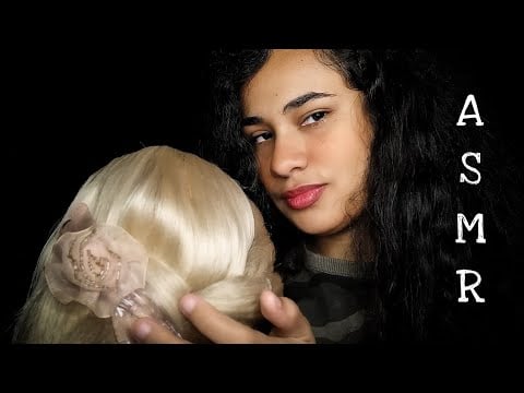 ASMR ROLEPLAY cabeleireira FOFOQUEIRA,fazendo penteado em VOCÊ!