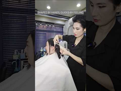 Hair Salon ASMR Visual & Auditory Activation #Magic Straight Breaking Strong Curly Chains for a S