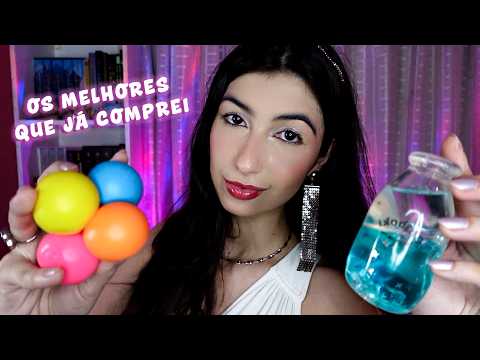 ASMR Te fazendo dormir com GATILHOS/TRIGGERS NOVOS 😴💖