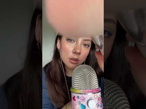 ASMR brushing your face 💘