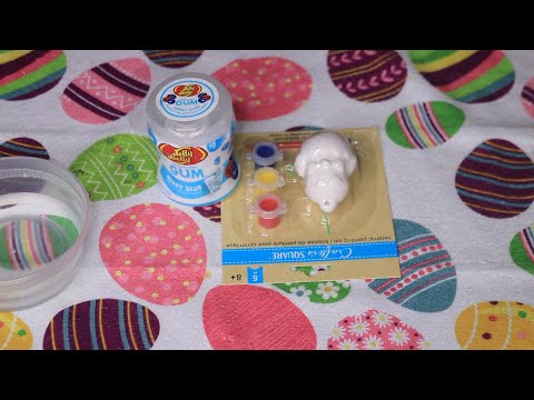 Painting Easter Chick ASMR Chewing Gum