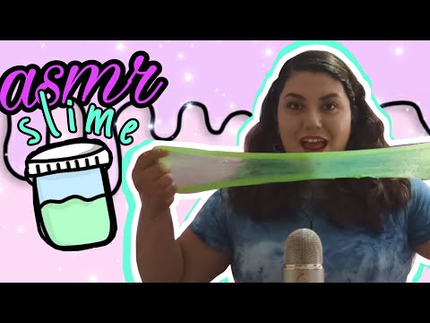 ASMR EN ESPAÑOL/ ASMR CON SLIME / SONIDOS RELAJANTES DUERME CONMIGO