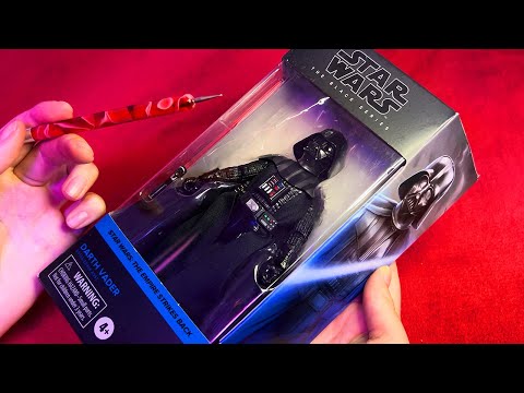 ASMR Star Wars Darth Vader Figure Unboxing (Whispered, Plastic Sounds)