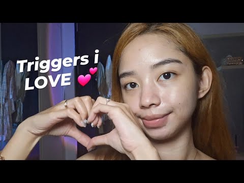 ASMR triggers i love 💕 (you'll love them too!)