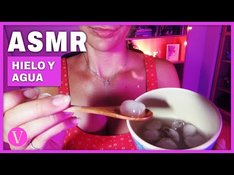 ASMR Sonidos de Agua y Hielo [Inaudible + Susurros]