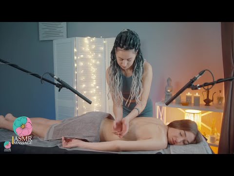 Warm ASMR Massage on the Table by Anna