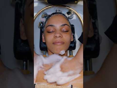 ASMR: Relaxing Thai Head Water Massage with Tools #shorts