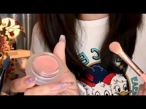 ASMR Fast Doing Your Makeup Application 💄