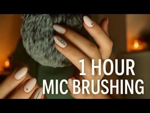 1 Hour No Talking Mic Brushing | Relaxing & Soothing ASMR for Sleep and Stress Relief